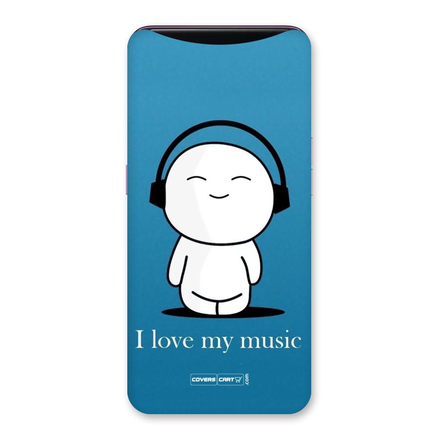 Love for Music Back Case for Oppo Find X