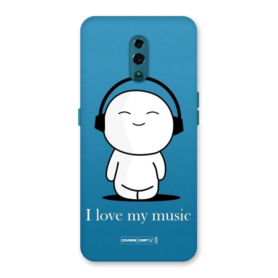 Love for Music Back Case for Oppo Reno