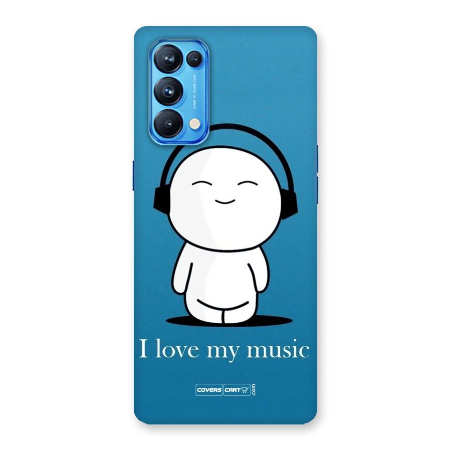 Love for Music Back Case for Oppo Reno5 Pro 5G