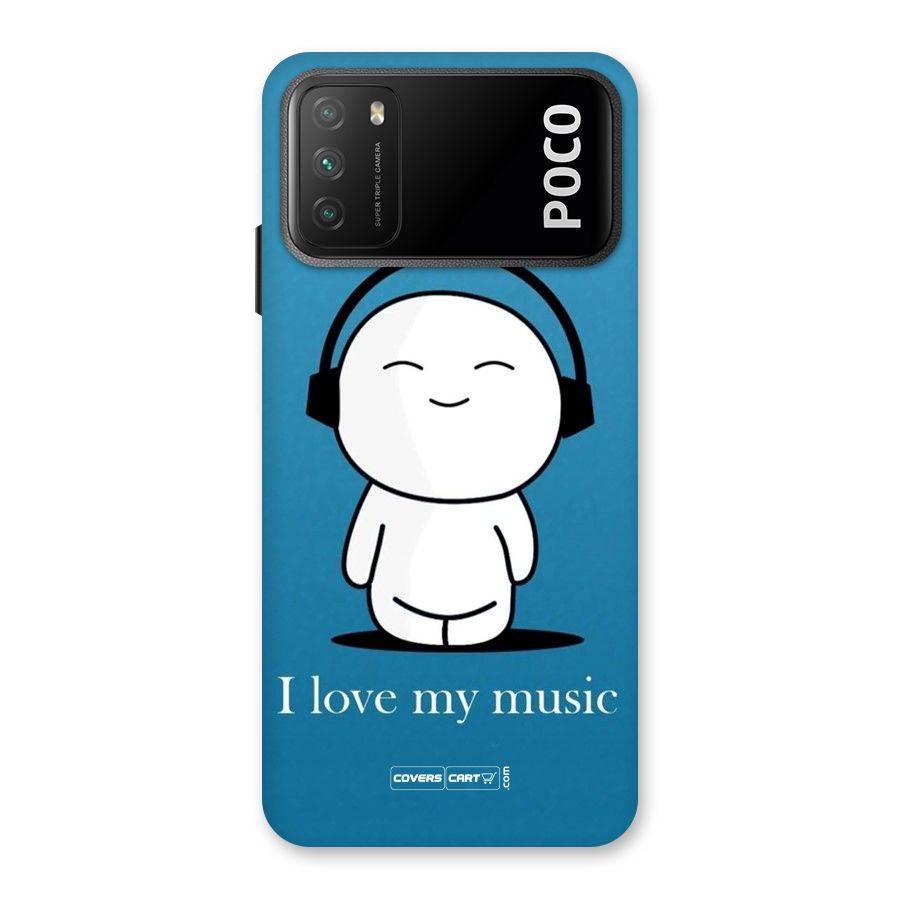 Love for Music Back Case for Poco M3