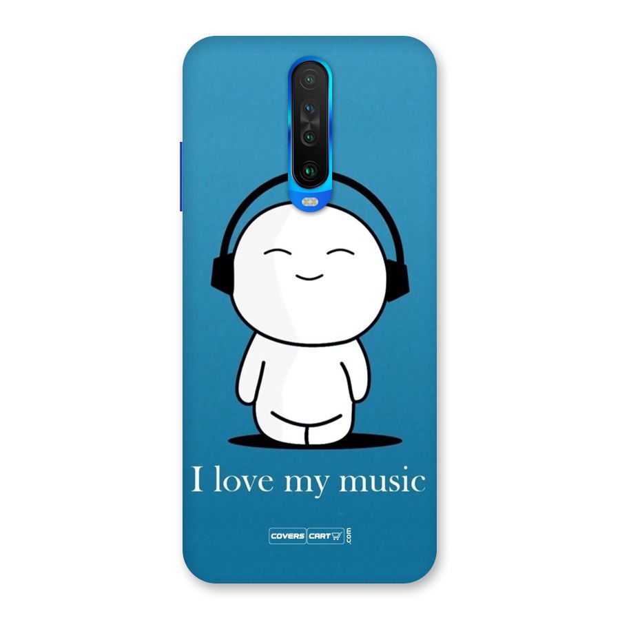 Love for Music Back Case for Poco X2