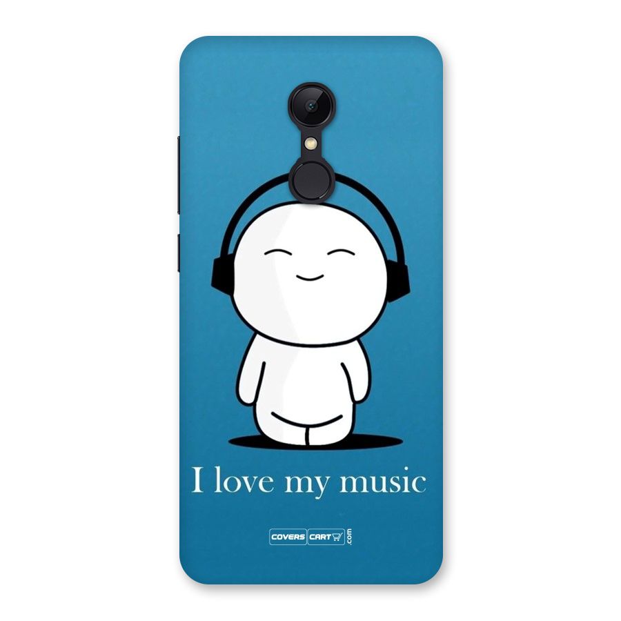 Love for Music Back Case for Redmi 5