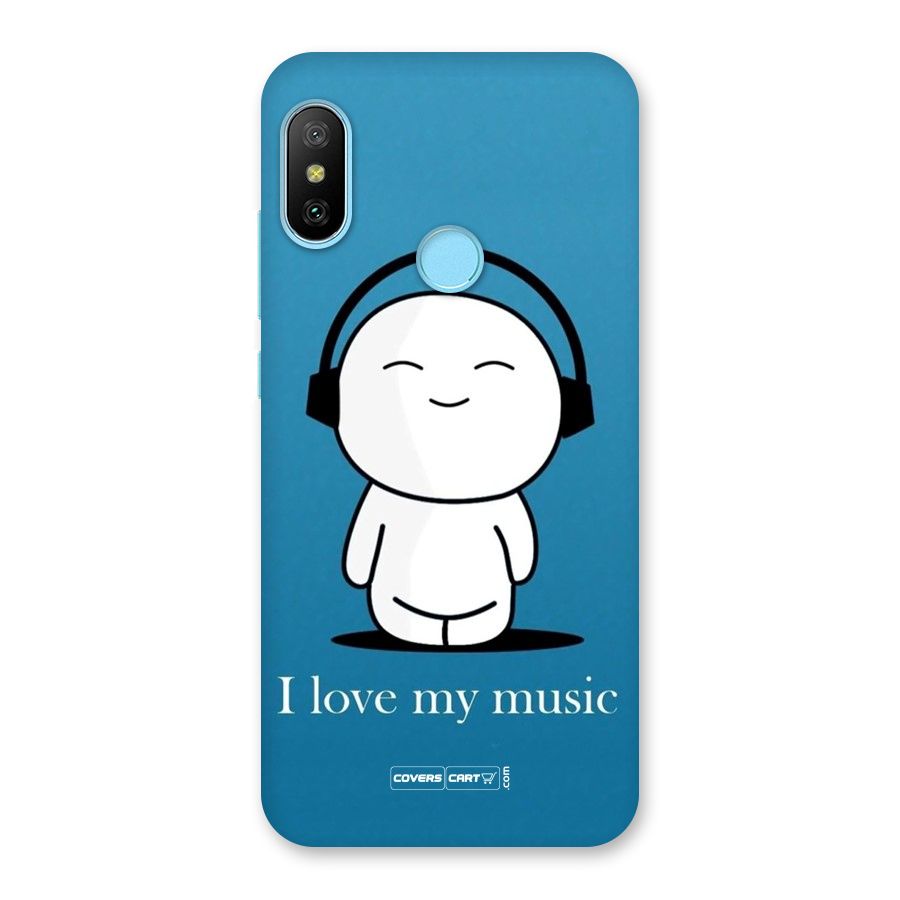 Love for Music Back Case for Redmi 6 Pro