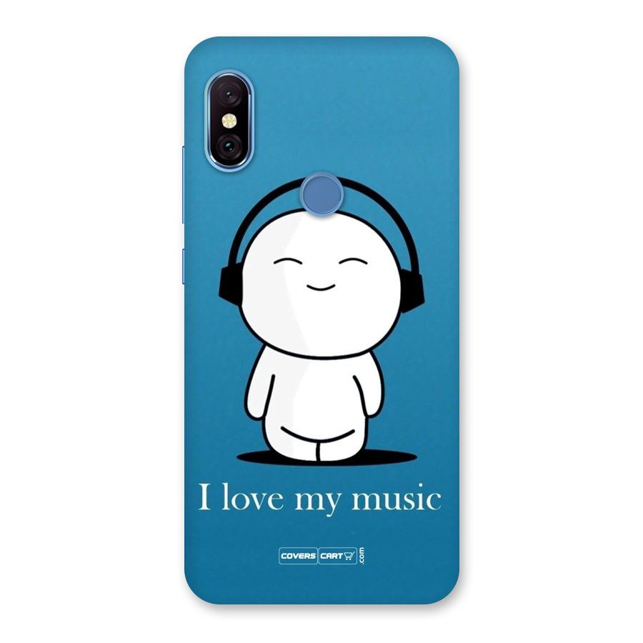 Love for Music Back Case for Redmi Note 6 Pro