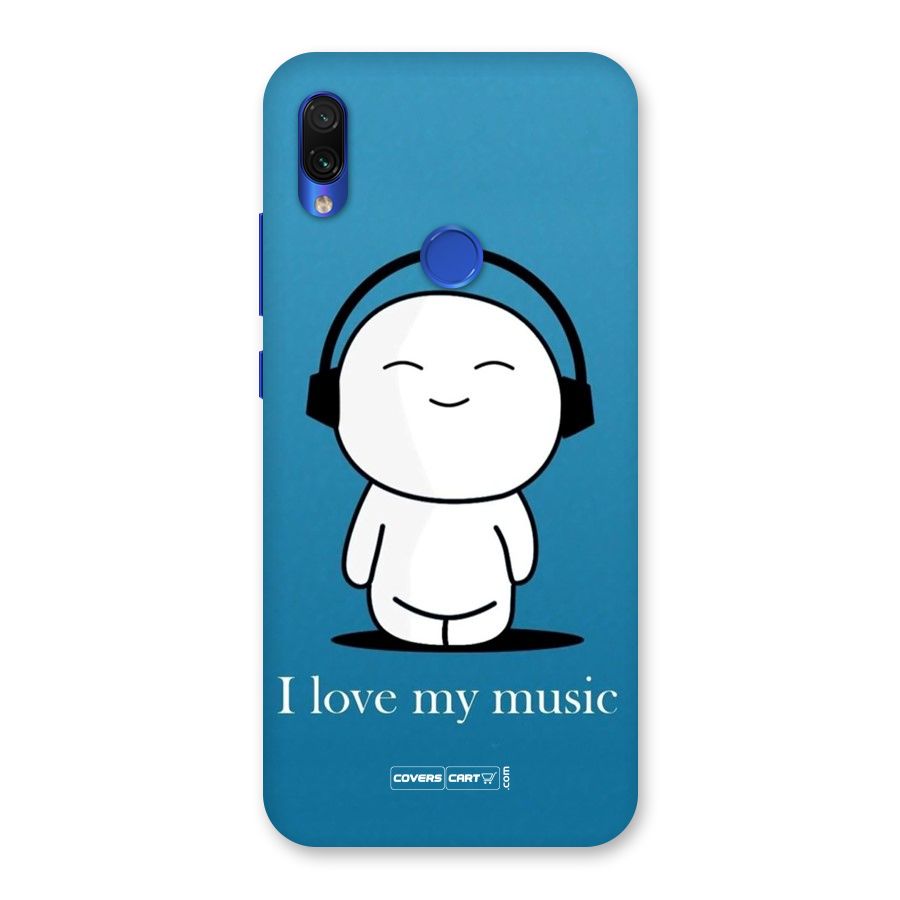 Love for Music Back Case for Redmi Note 7S