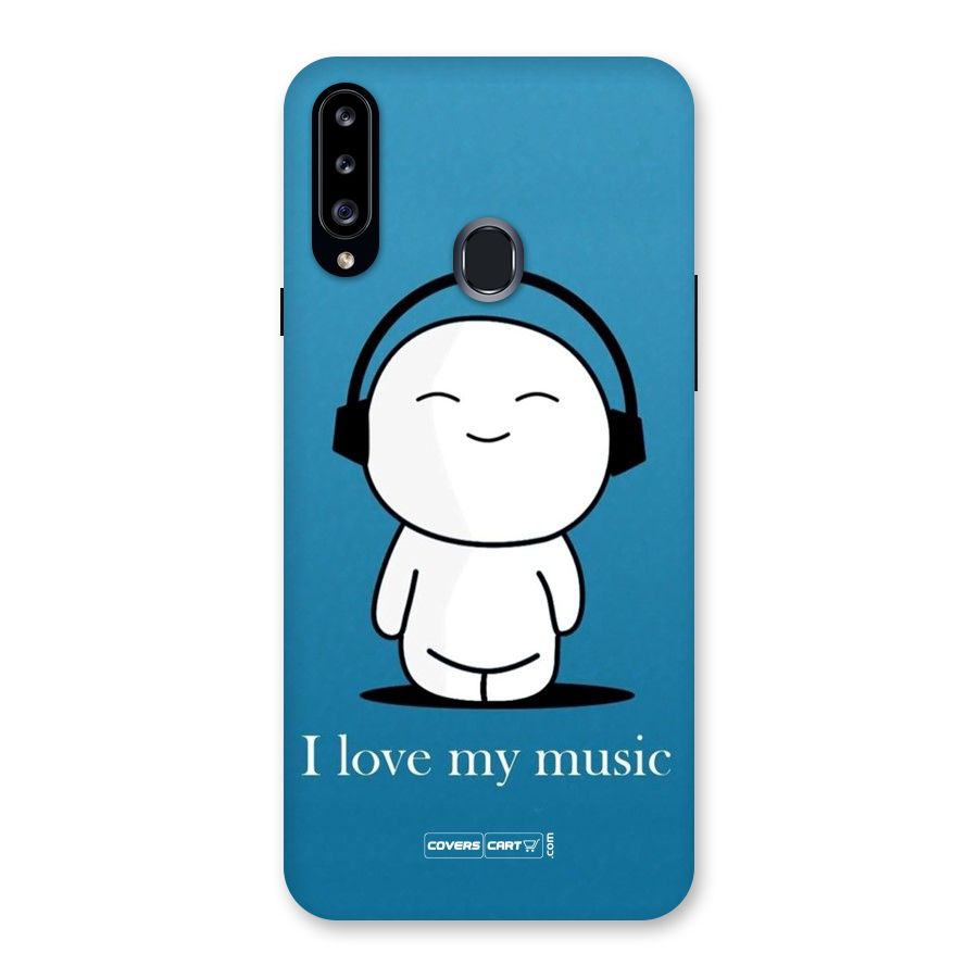 Love for Music Back Case for Samsung Galaxy A20s