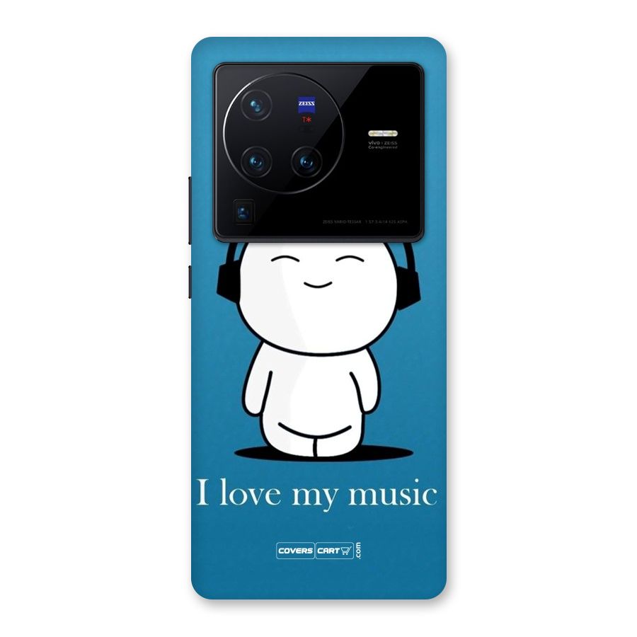 Love for Music Back Case for Vivo X80 Pro