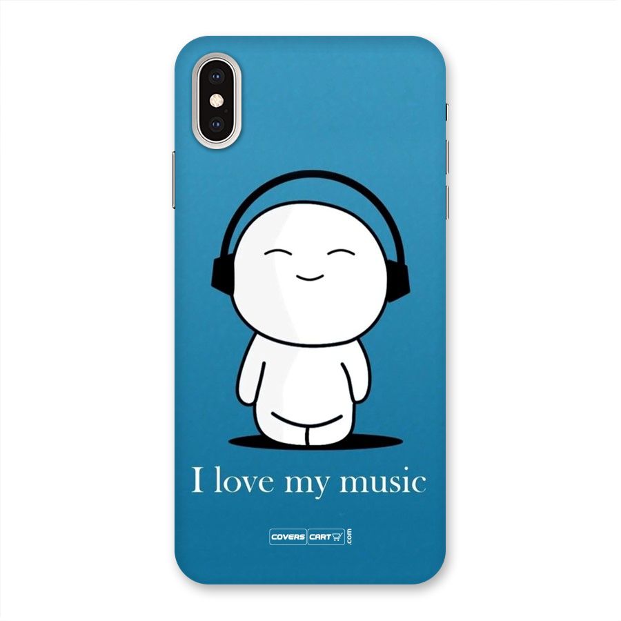 Love for Music Back Case for iPhone XS Max