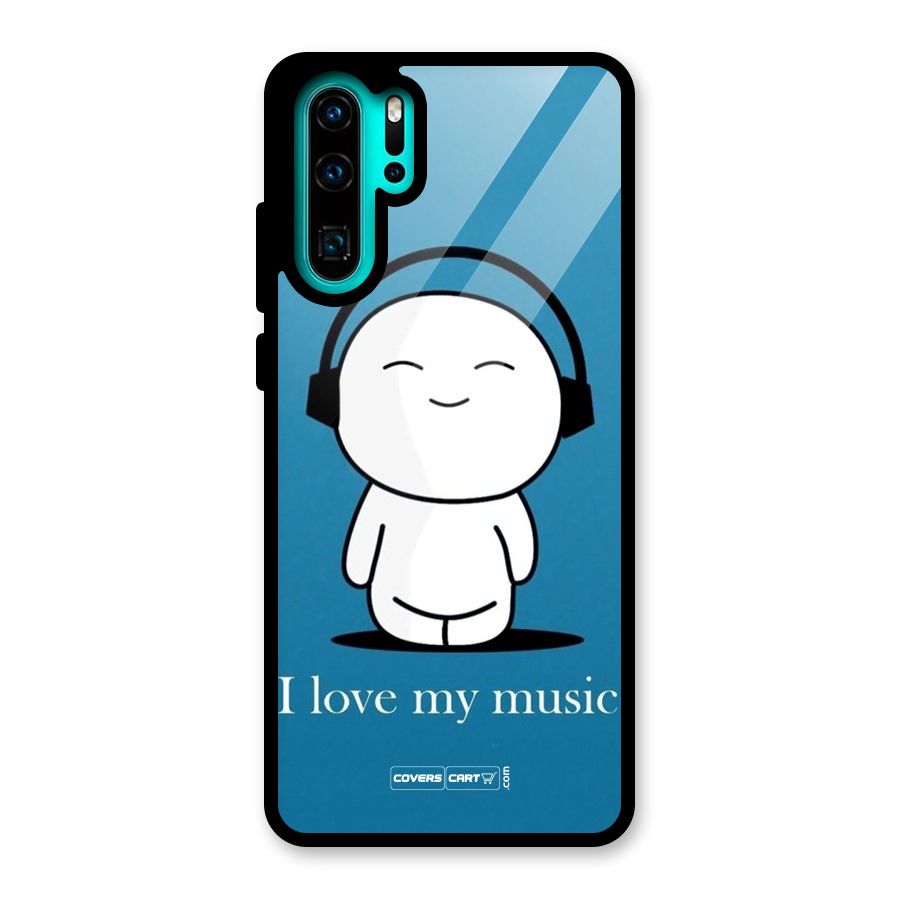Love for Music Glass Back Case for Huawei P30 Pro