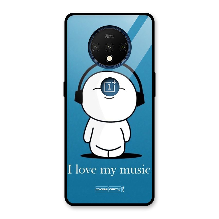 Love for Music Glass Back Case for OnePlus 7T