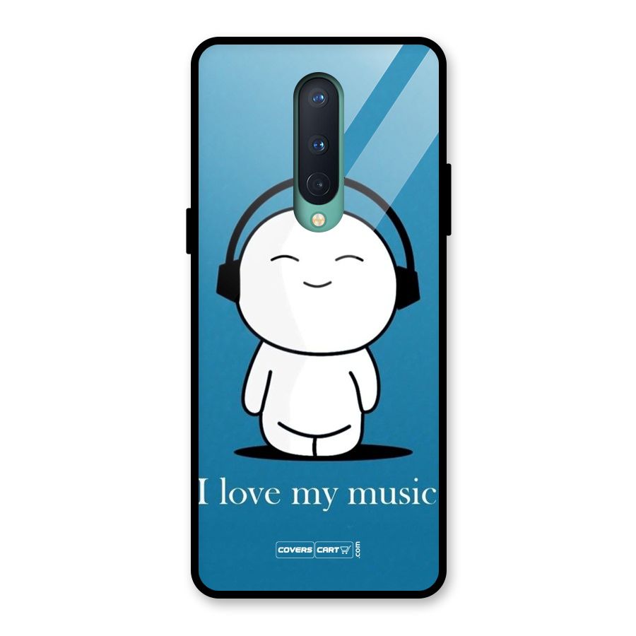 Love for Music Glass Back Case for OnePlus 8