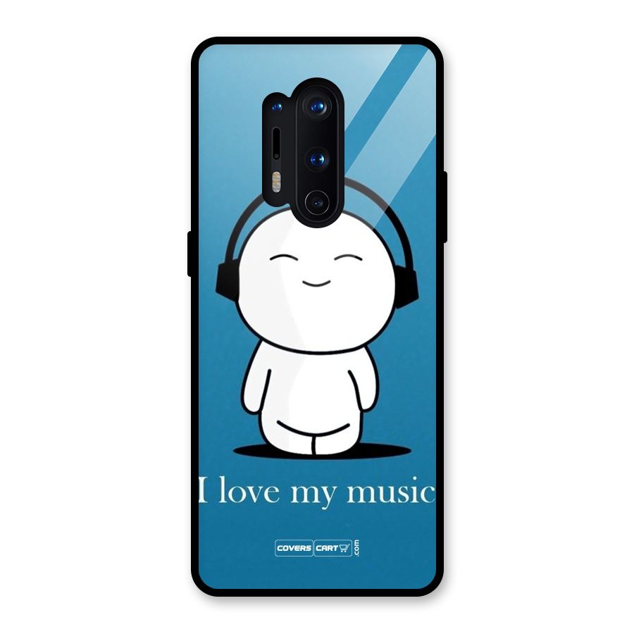 Love for Music Glass Back Case for OnePlus 8 Pro