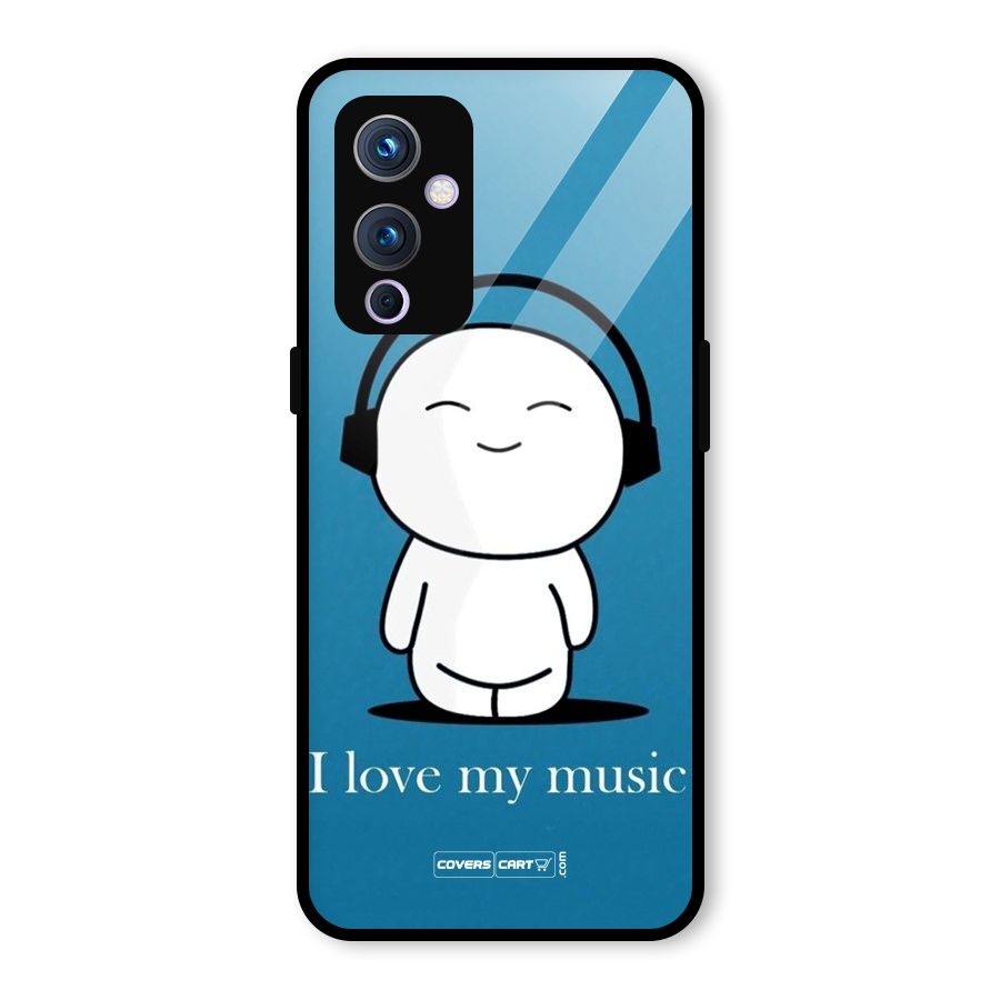 Love for Music Glass Back Case for OnePlus 9