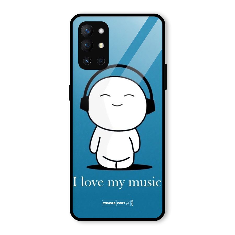 Love for Music Glass Back Case for OnePlus 9R