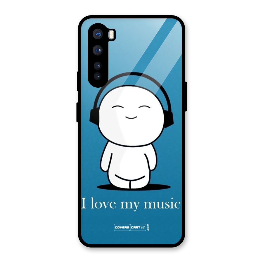 Love for Music Glass Back Case for OnePlus Nord