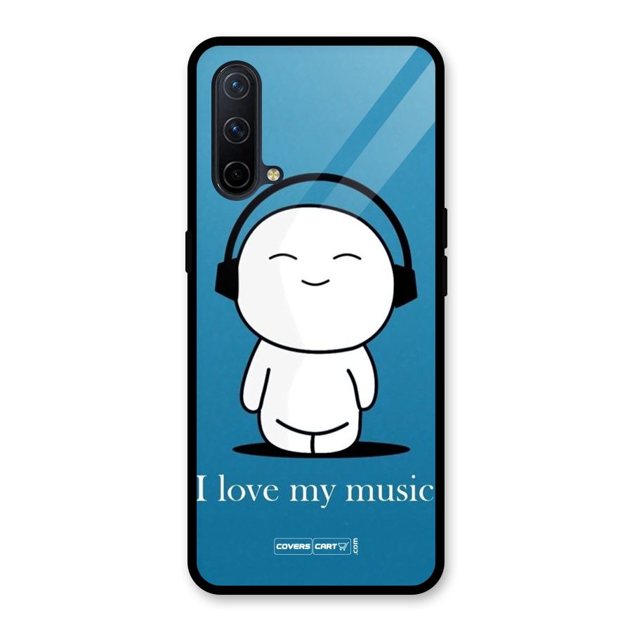 Love for Music Glass Back Case for OnePlus Nord CE 5G