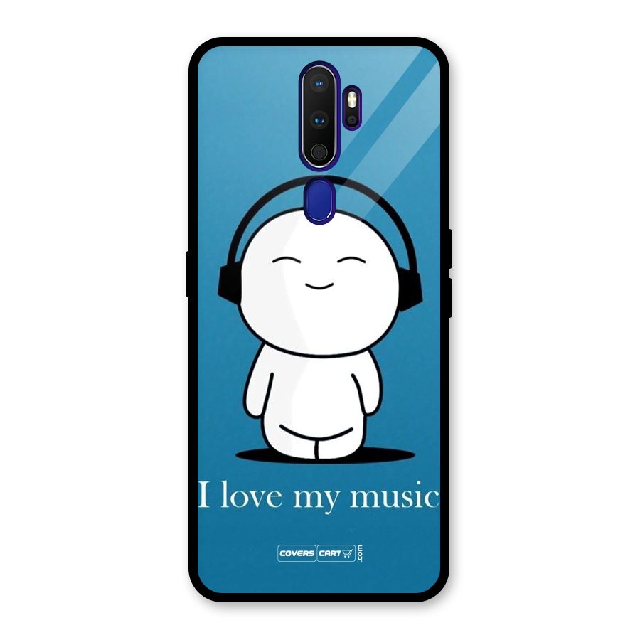 Love for Music Glass Back Case for Oppo A9 (2020)