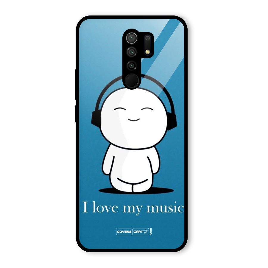 Love for Music Glass Back Case for Poco M2