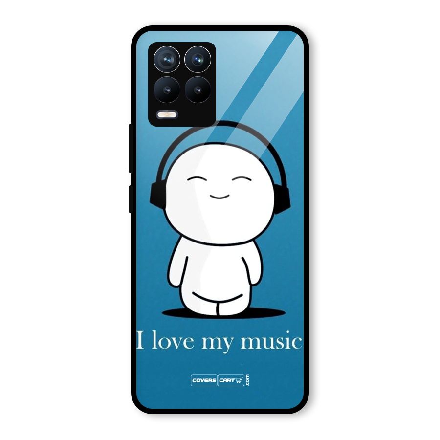 Love for Music Glass Back Case for Realme 8 Pro