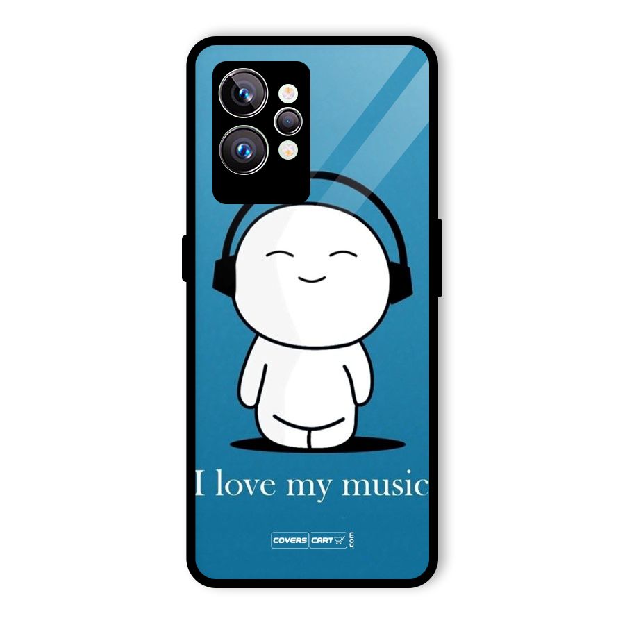Love for Music Glass Back Case for Realme GT2 Pro