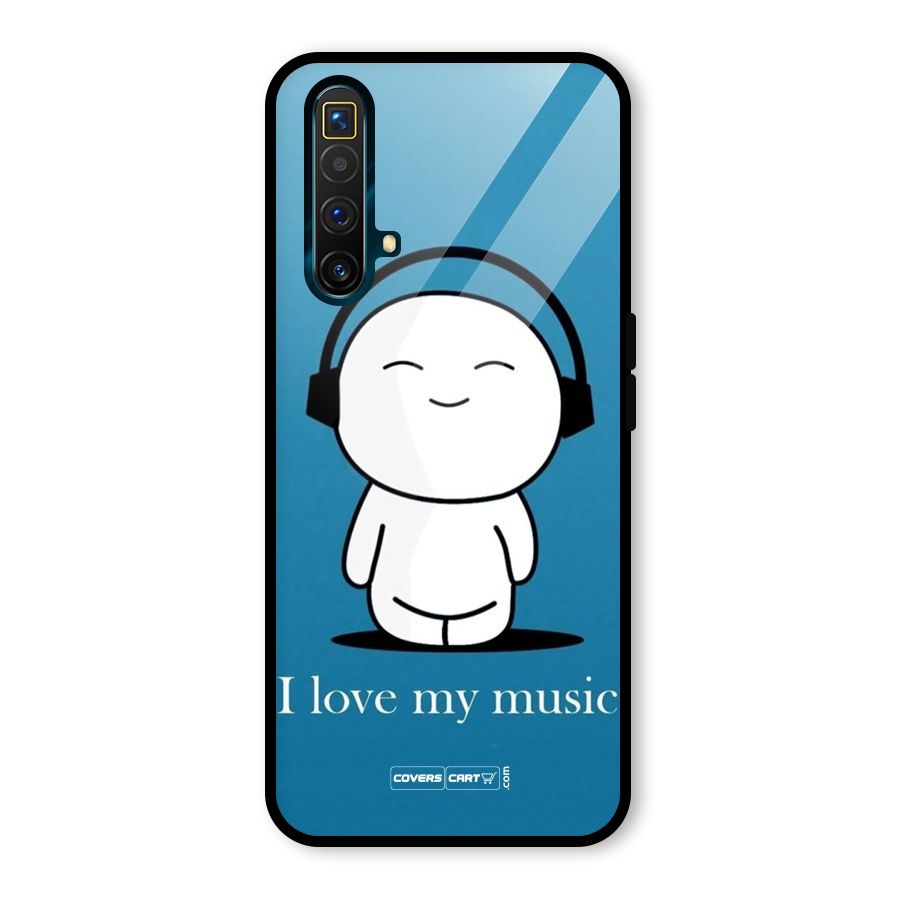Love for Music Glass Back Case for Realme X3 SuperZoom