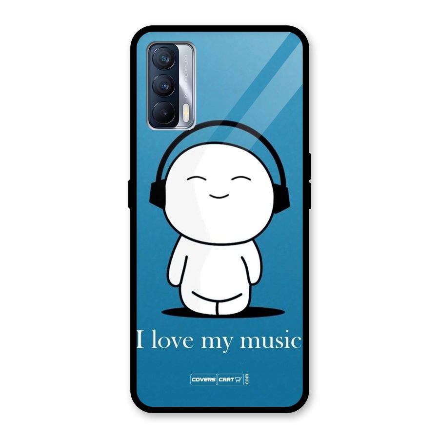 Love for Music Glass Back Case for Realme X7