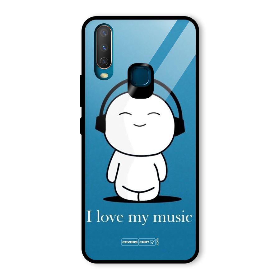 Love for Music Glass Back Case for Vivo Y15