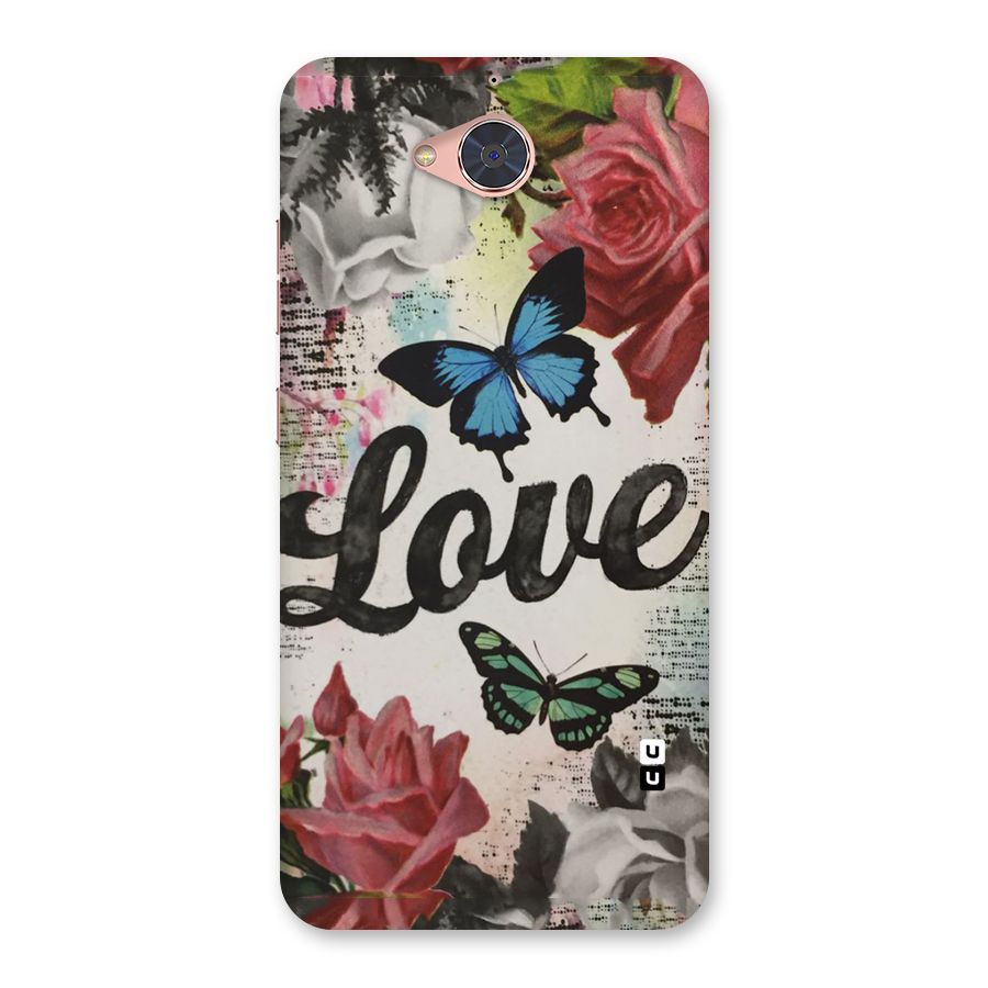 Lovely Butterfly Love Back Case for Gionee S6 Pro
