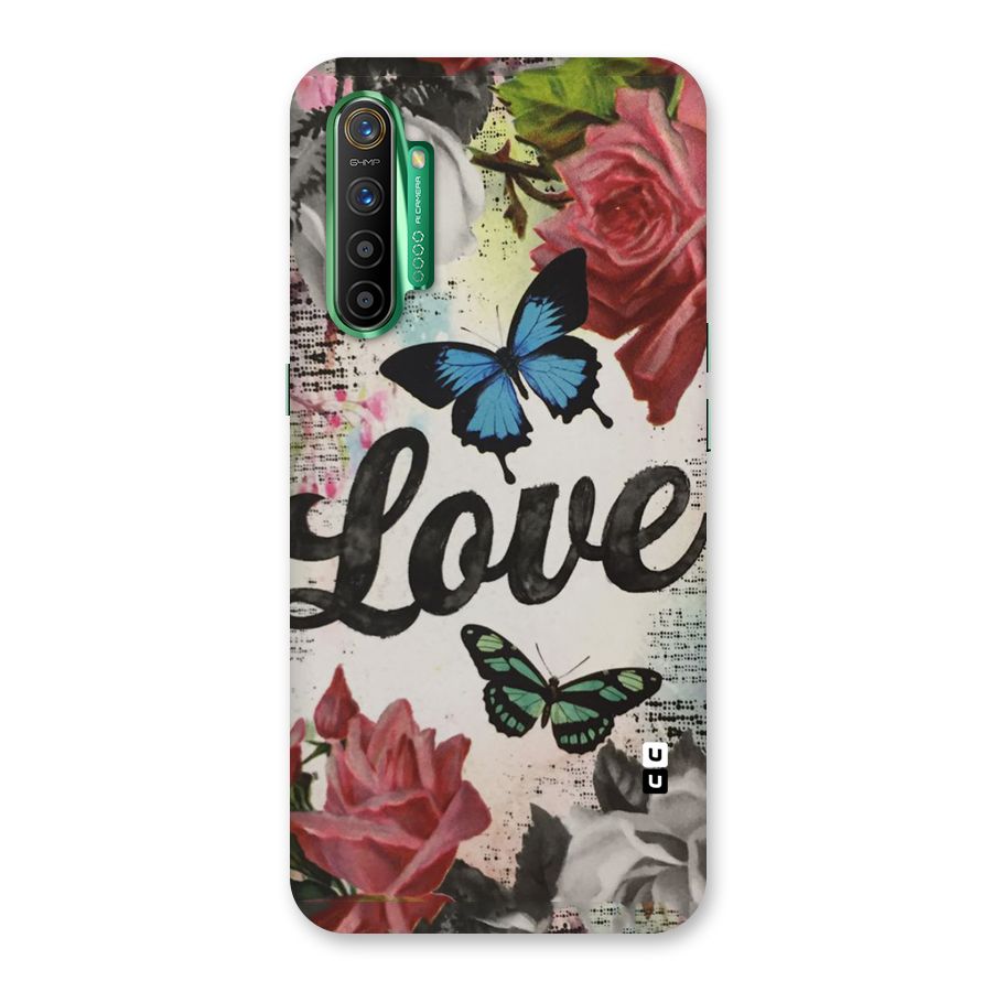 Lovely Butterfly Love Back Case for Realme X2