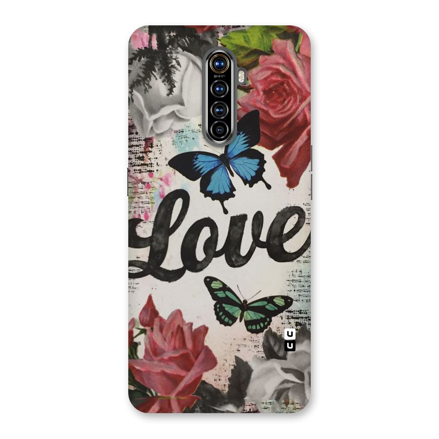 Lovely Butterfly Love Back Case for Realme X2 Pro