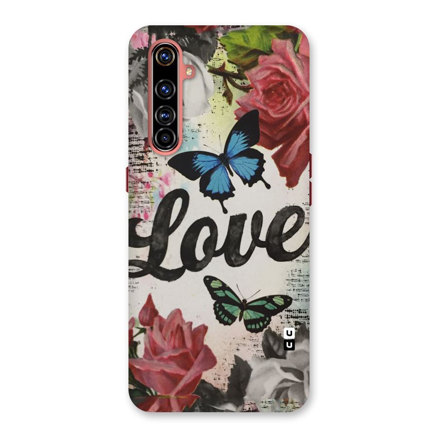 Lovely Butterfly Love Back Case for Realme X50 Pro