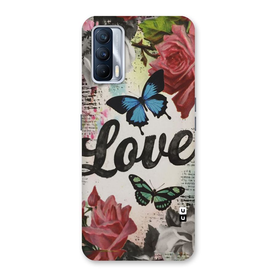 Lovely Butterfly Love Back Case for Realme X7