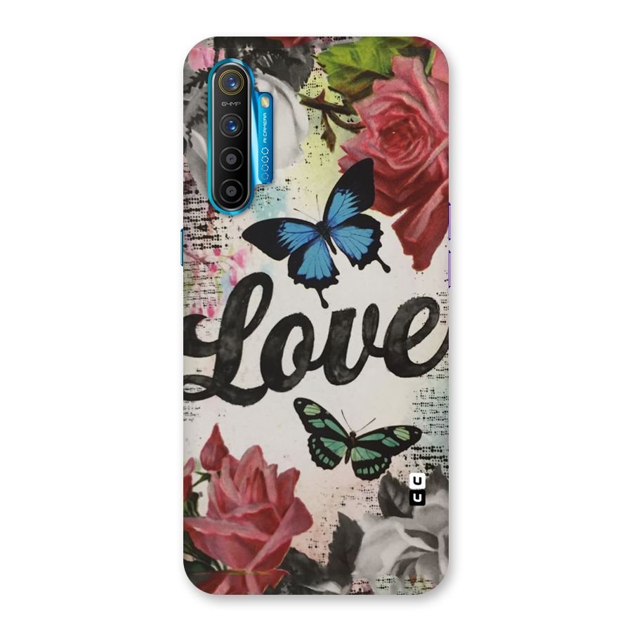 Lovely Butterfly Love Back Case for Realme XT