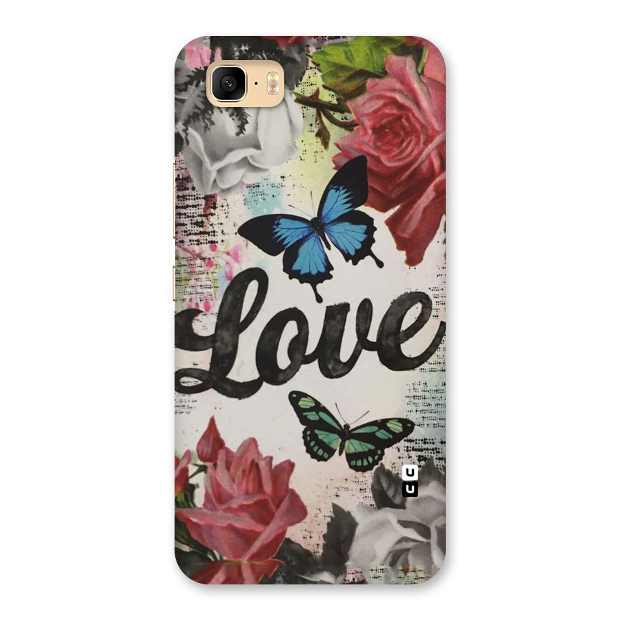 Lovely Butterfly Love Back Case for Zenfone 3s Max