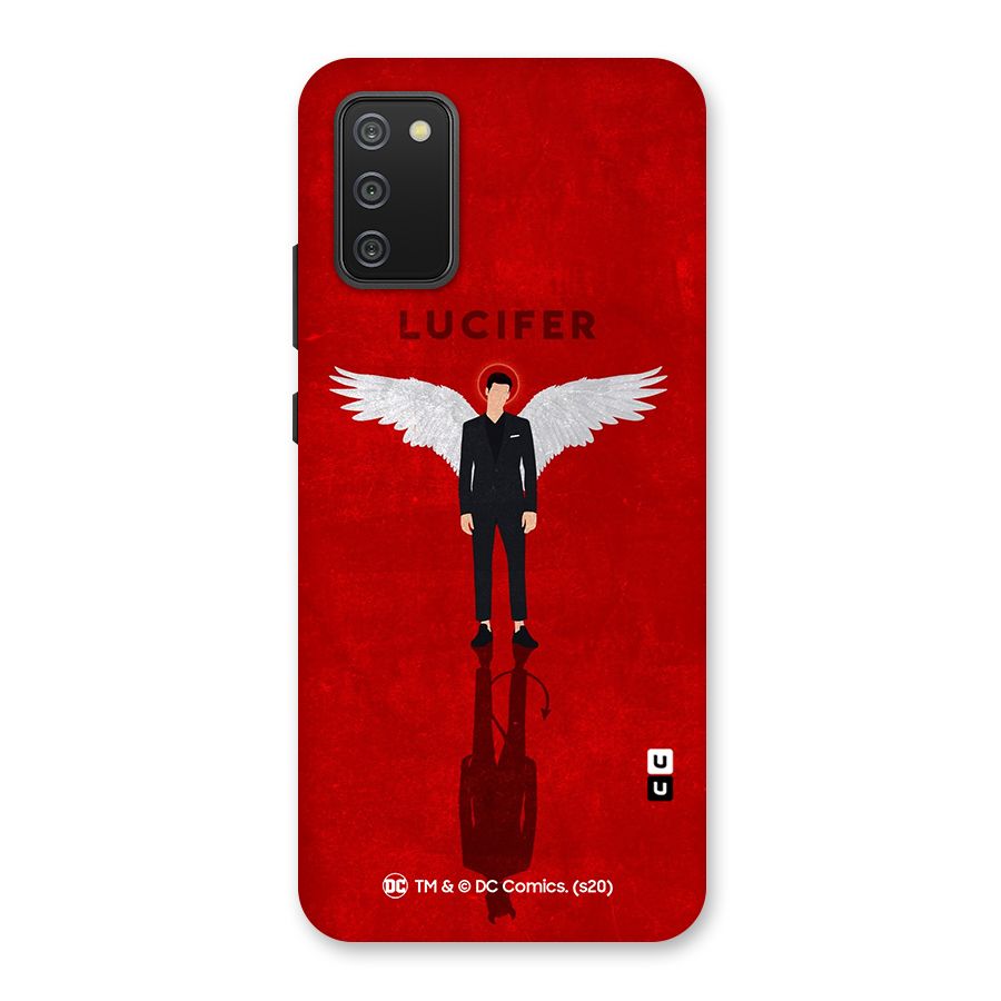 Lucifer Archangel Shadow Back Case for Galaxy M02s