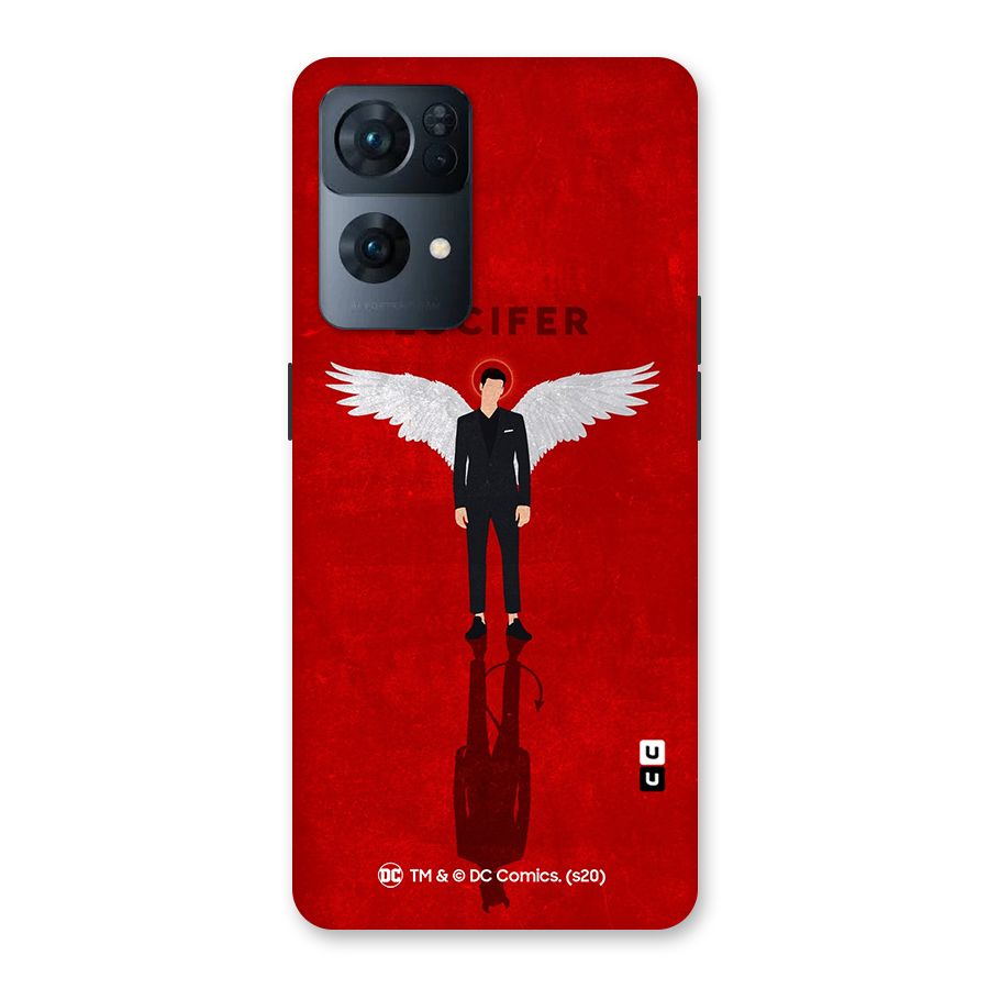 Lucifer Archangel Shadow Back Case for Oppo Reno7 Pro 5G