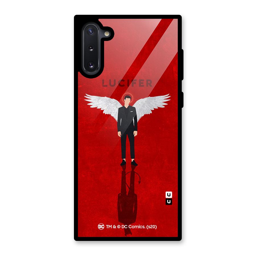 Lucifer Archangel Shadow Glass Back Case for Galaxy Note 10