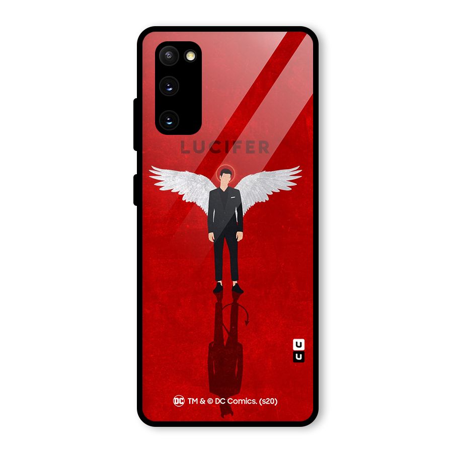 Lucifer Archangel Shadow Glass Back Case for Galaxy S20 FE 5G