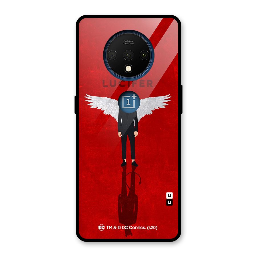 Lucifer Archangel Shadow Glass Back Case for OnePlus 7T