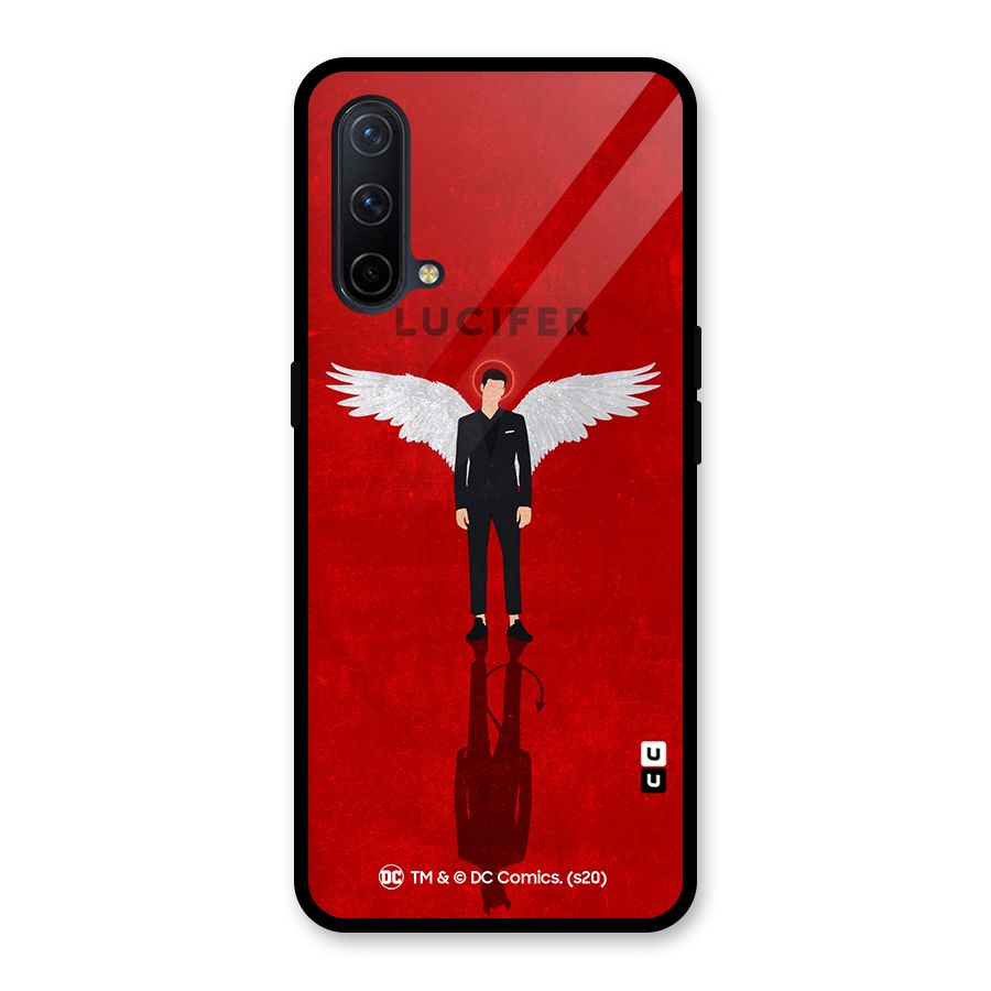 Lucifer Archangel Shadow Glass Back Case for OnePlus Nord CE 5G