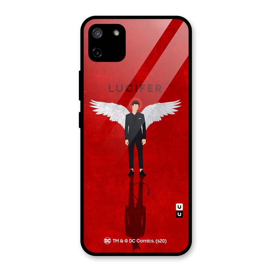 Lucifer Archangel Shadow Glass Back Case for Realme C11
