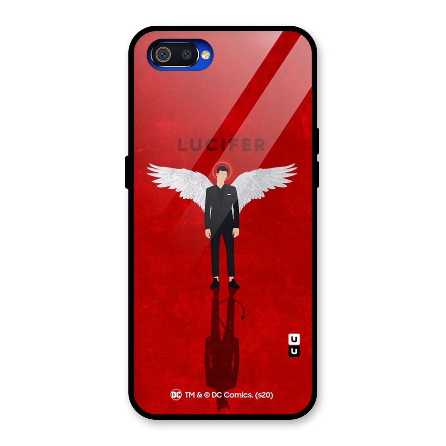 Lucifer Archangel Shadow Glass Back Case for Realme C2
