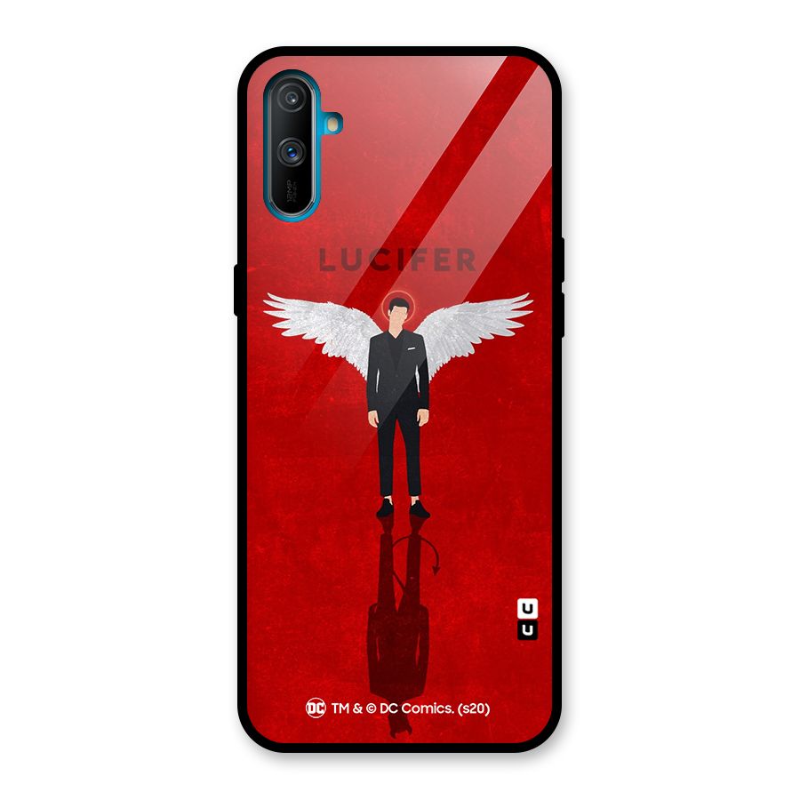 Lucifer Archangel Shadow Glass Back Case for Realme C3