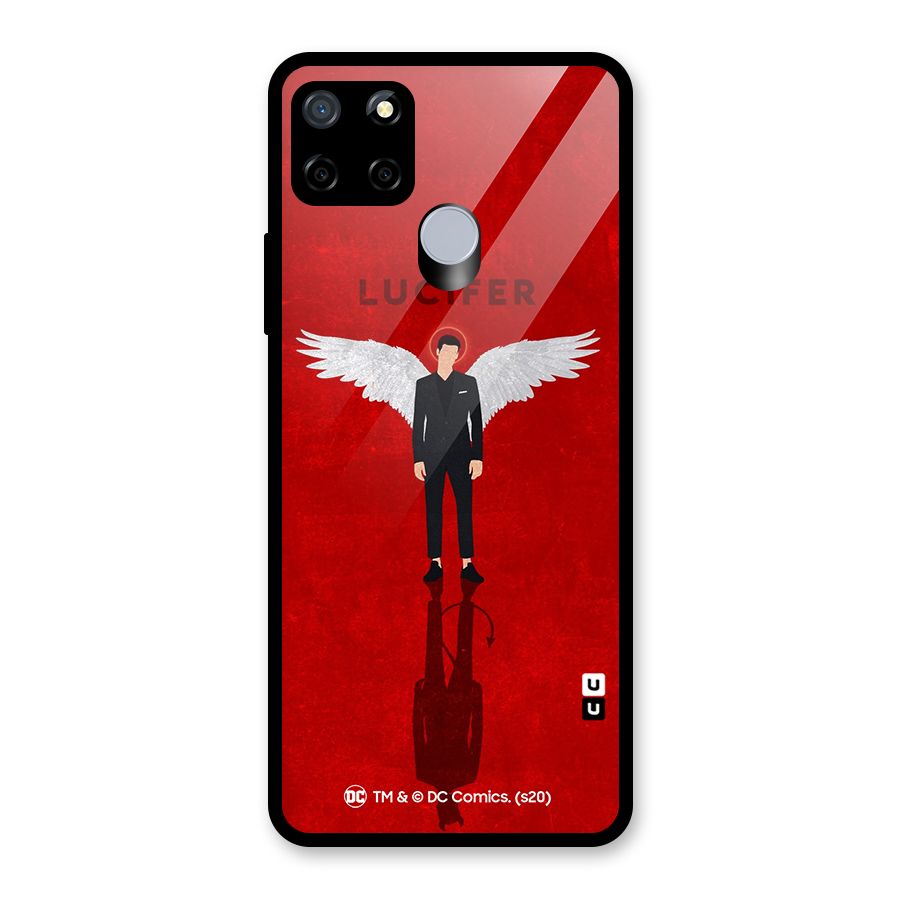 Lucifer Archangel Shadow Glass Back Case for Realme Narzo 20