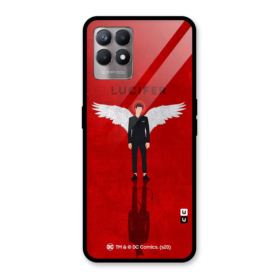 Lucifer Archangel Shadow Glass Back Case for Realme Narzo 50
