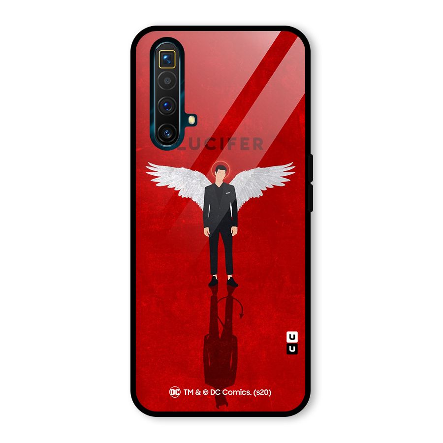 Lucifer Archangel Shadow Glass Back Case for Realme X3