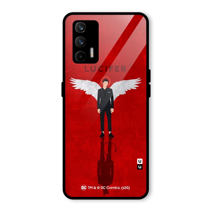 Lucifer Archangel Shadow Glass Back Case for Realme X7 Max