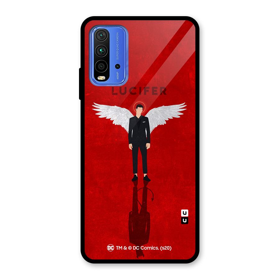 Lucifer Archangel Shadow Glass Back Case for Redmi 9 Power