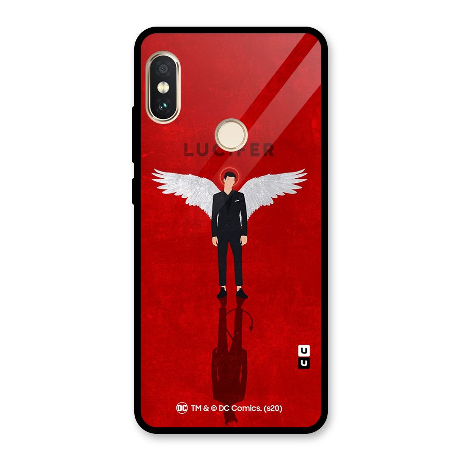 Lucifer Archangel Shadow Glass Back Case for Redmi Note 5 Pro