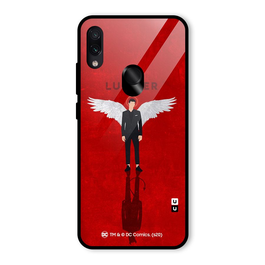 Lucifer Archangel Shadow Glass Back Case for Redmi Note 7S